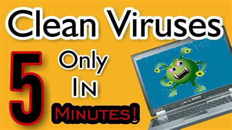 clean virus   pc youtube