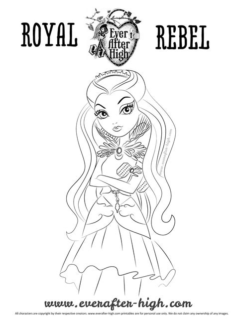 raven queen coloring pages