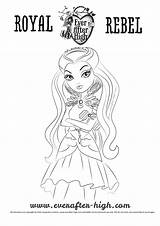 Ever Coloring Raven After High Queen Pages Apple Blondie Lockes Print Color Colouring Printable Everafter Drawing Kids Rebel Choose Right sketch template