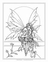 Coloring Fairy Pages Molly Fantasy Harrison Magic Rainbow Realistic Museum Adult Colouring Enchanted Fairies Books Printable Book Print Detailed Sheets sketch template