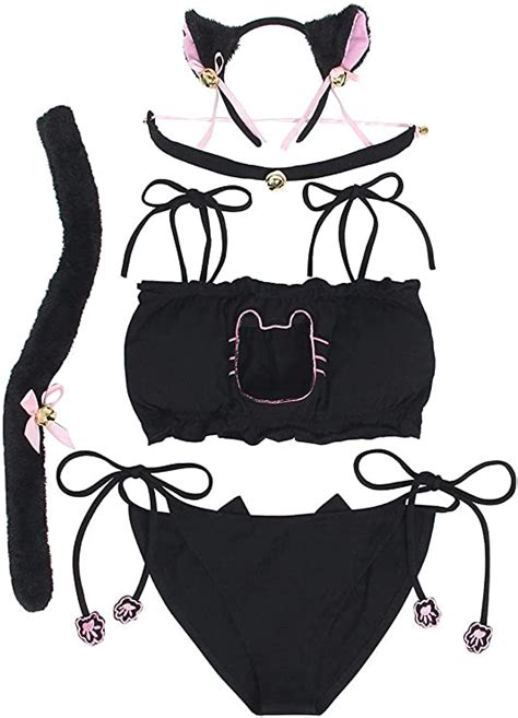 women s cosplay lingerie japanese cute anime cat kitten