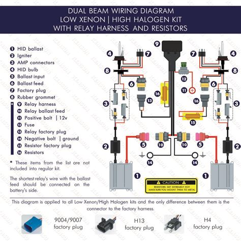 hid headlight wiring diagram fab hill