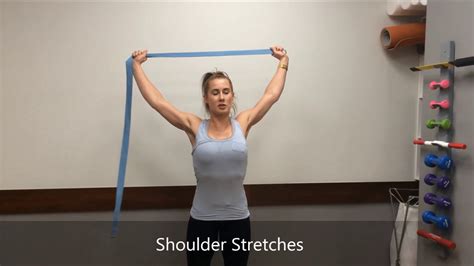 shoulder stretches youtube