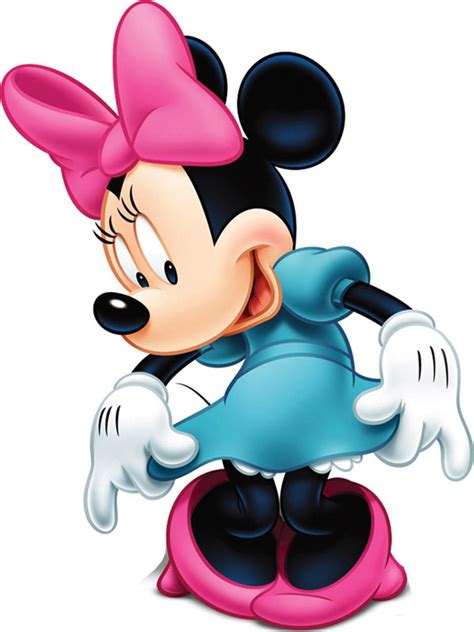 minnie mouse disney cartoon character picture 3d art