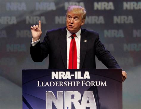 donald trump  nra backing   elections