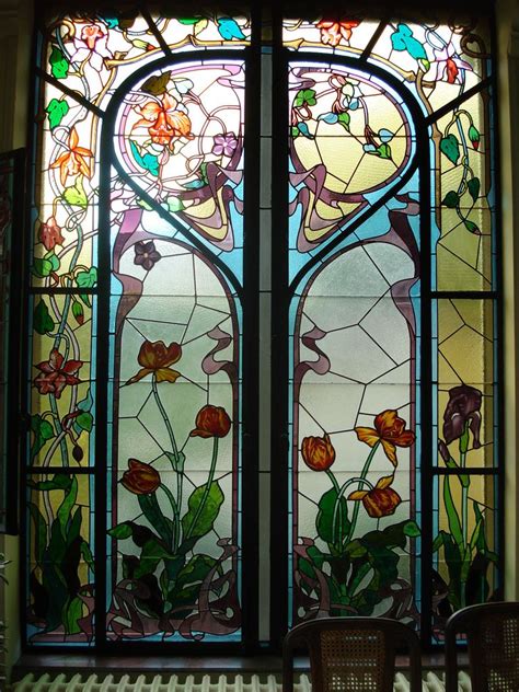 Art Deco Stained Glass Patterns Art Design