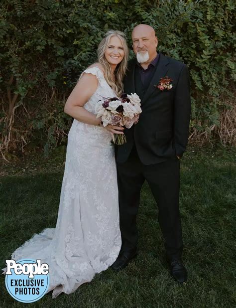 sister wives star christine brown marries david woolley  sexy