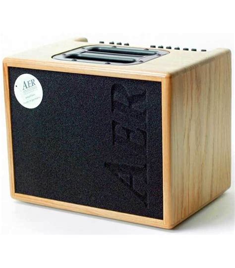 aer compact  acoustic amplifier wood stain finish
