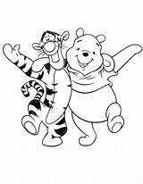 Friends Cartoon Coloring Pages Friend Pooh Library Clipart Winnie sketch template