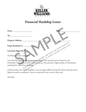 printable medical hardship letter forms  templates fillable