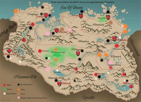 locational map   people  skyrim complete  skyrim nexus mods