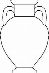 Greek Vases Anfora Grec Shapes Vaso Greca Disegnare Amphora Clip Materiali Worksheets Sagoma για Farlo Aiuteremo sketch template