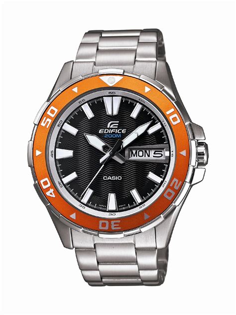 casio mens edifice marine divers   stainless chronograph jewelry watches mens watches