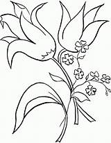 Coloring Pages Flower Tropical Flowers Exotic Popular Visit Getcolorings Trendy Drawing sketch template