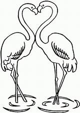 Flamingo Ausmalen Ausmalbild Malvorlagen Schrumpffolie Flamingos Freude Windowcolor Fasching Bastelschablonen sketch template