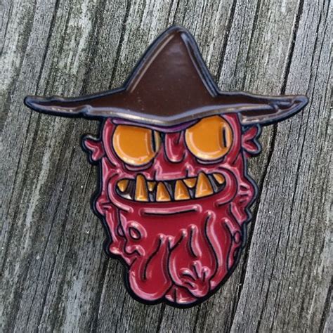 rick and morty scary terry 1 inch enamel lapel pin scary