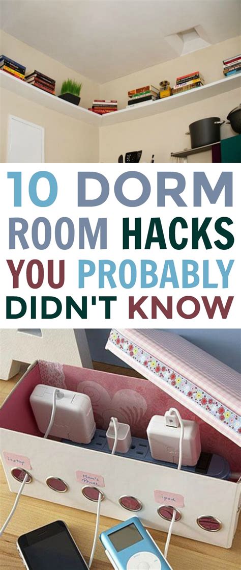 10 Dorm Room Hacks You Probably Didn’t Know A Little