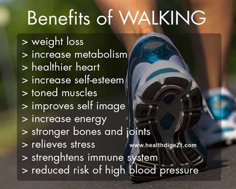 Benefits Of Walking Weight Loss Increase Metabolism Healthier Heart