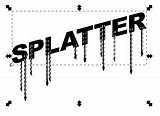 Splatter Inkscape Labs sketch template
