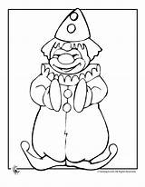 Coloring Clown Pages sketch template