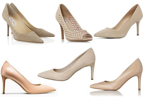 weekly window shop the best nude court shoes a model