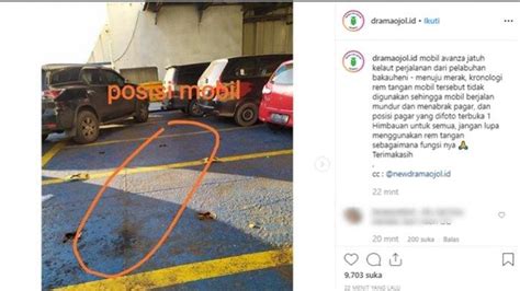 Heboh Di Medsos Mobil Avanza Jatuh Ke Laut Selat Sunda Dari Kapal Gara