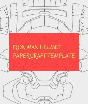 iron man helmet papercraft template iron helmet papercraft