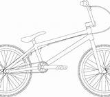 Coloring Pages Bmx Getdrawings sketch template