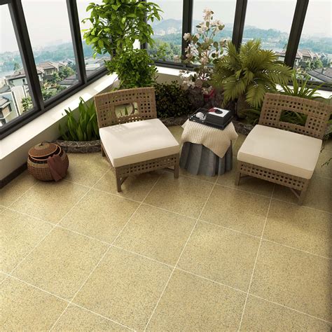 china popular design  unglazed porcelain floor tile acid