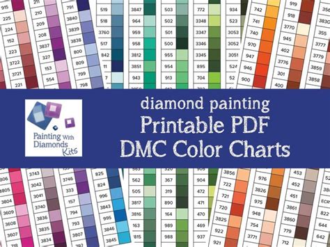 printable diamond dotz color chart