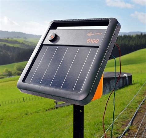 solar electric fence chargers