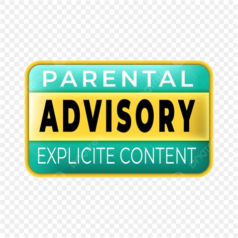 parental advisory vector png images  parental advisory explicit sign  sign warning