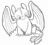 Night Toothless Httyd Fury Coloring Deviantart Choose Board Dragon sketch template