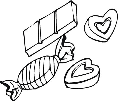 candy coloring pages clip art library