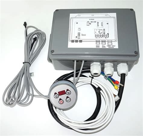 simple hot tub system  spa control pack  led light heater