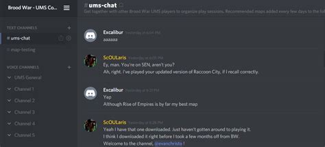 New Discord Server For The Brood War Ums Community
