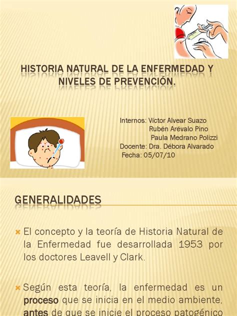 Historia Natural De La Enfermedad 1 Pdf Diagnostico Medico