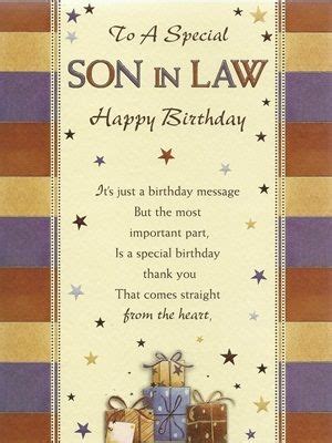 son  law birthday card design templates  candacefaber