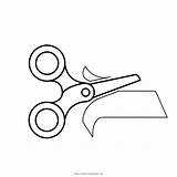 Scissors Colorir Tesouras Shears Imprimir Webstockreview sketch template