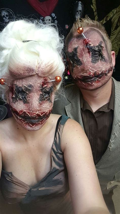 Voodoo Dolls Creepy Diy Halloween Couples Costume