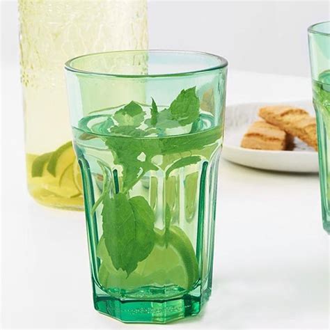 Blue Home Goods Everyday Drinkware Bar Glasses 9 Oz 12 Oz