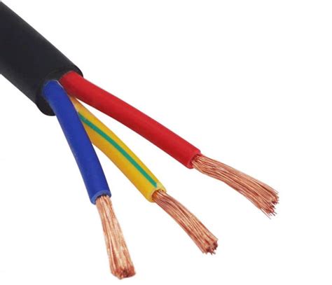 pvc flexible cable flexible power cable customized core colours