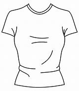 Shirt Blank Tee Sewing Coloring Patterns Canvas Pattern Tshirt Pages Printable Womens Women Easy Diagram Sew Shirts Kids Cliparts Tennis sketch template