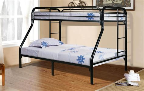 black twin  full metal bunk bed kids bunk beds