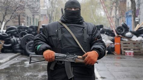 Ukraine Crisis Pro Russian Attack In Ukraines Horlivka Bbc News
