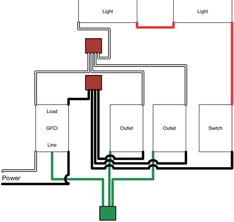 install  troubleshoot gfci gfci outlet  switch wiring diagram wiring diagram
