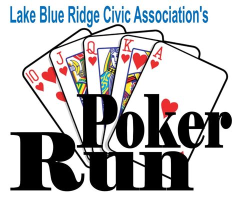 poker run   lake lbrca