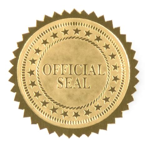 official seal clipart clipground