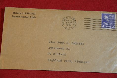 addressed  stamped envelope