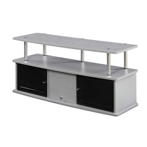 convenience concepts designsgo gray  cabinet tv stand